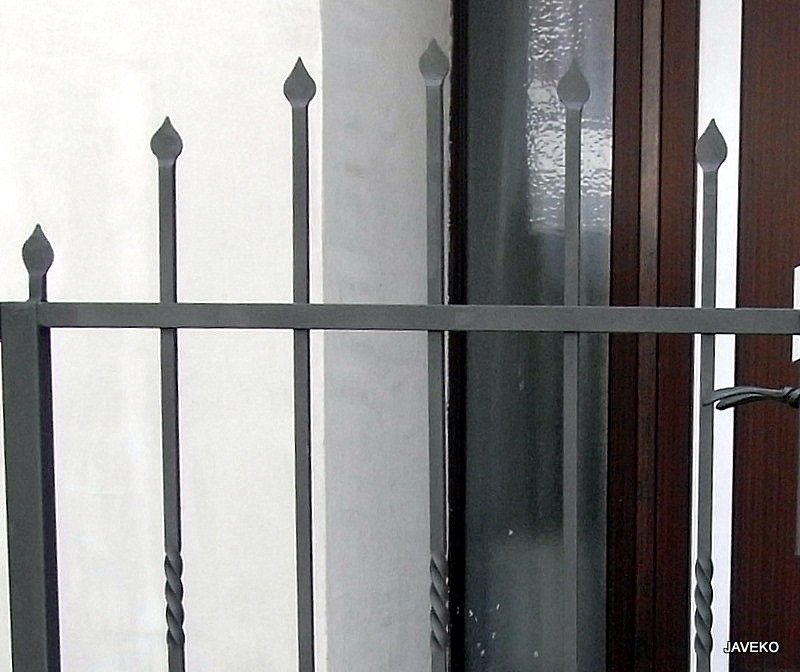 Detail kované špice
